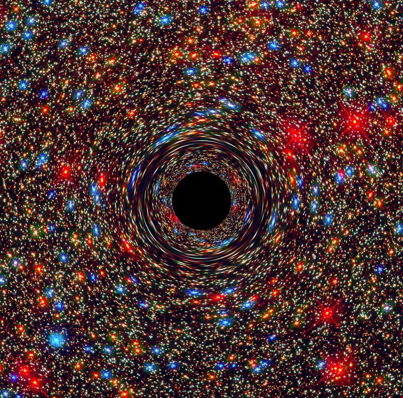 black hole galaxy NGC 1600 (1)