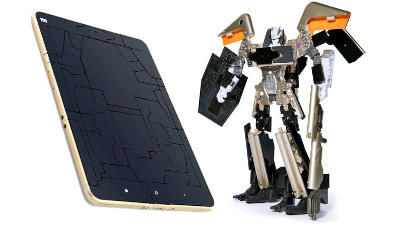 Conheça “Soundwave” o Transformer que vira um tablet da Xiaomi