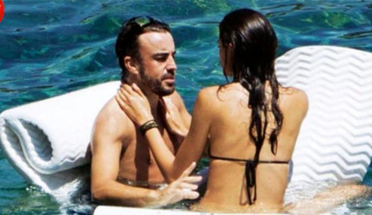 Fernando Alonso e il nuovo amore “rubato” a Valentino. Le foto della passione