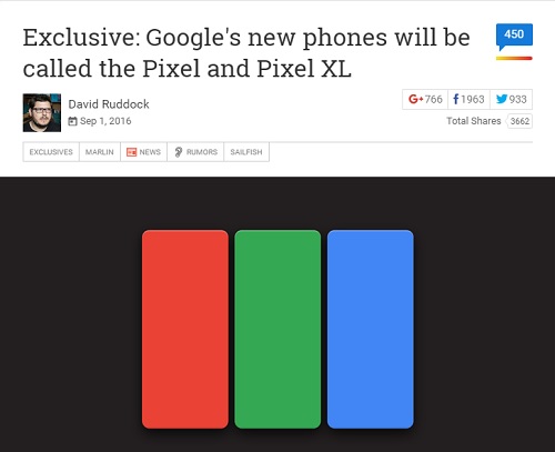 Semplicemente Pixel i nuovi smartphone Google