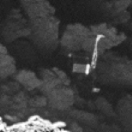 Rosetta ritrova Philae grazie a OSIRIS a 25 giorni dalla fine