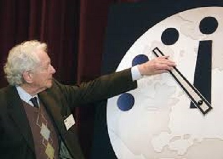 Fine del mondo Doomsday Clock