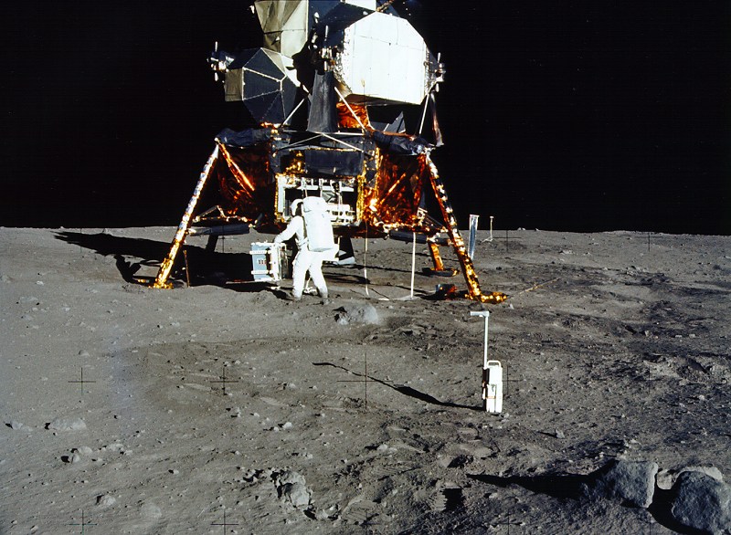 apollo 11 primo uomo sulla Luna