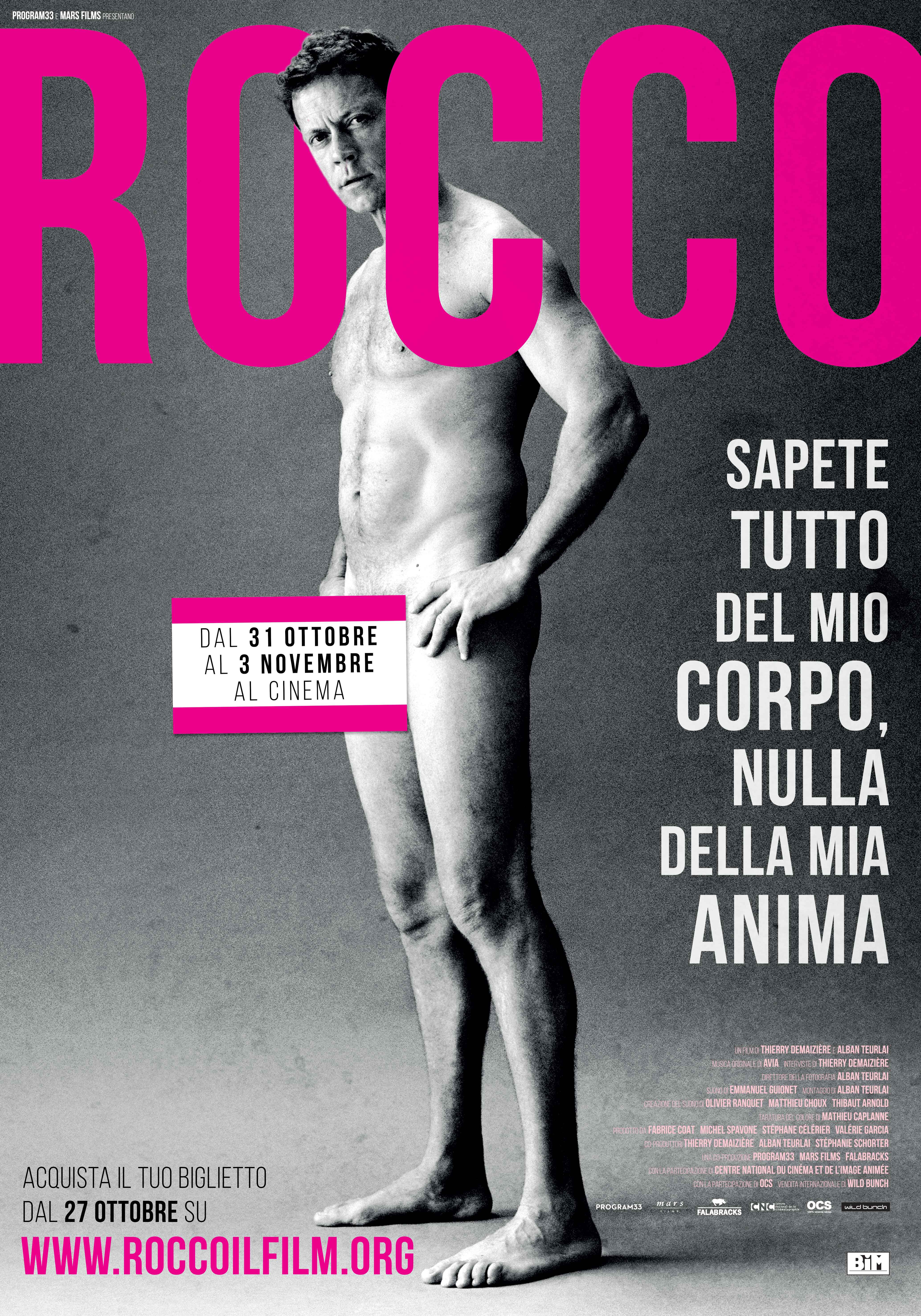 Rocco Siffredi nudo per la prima volta nel docufilm
