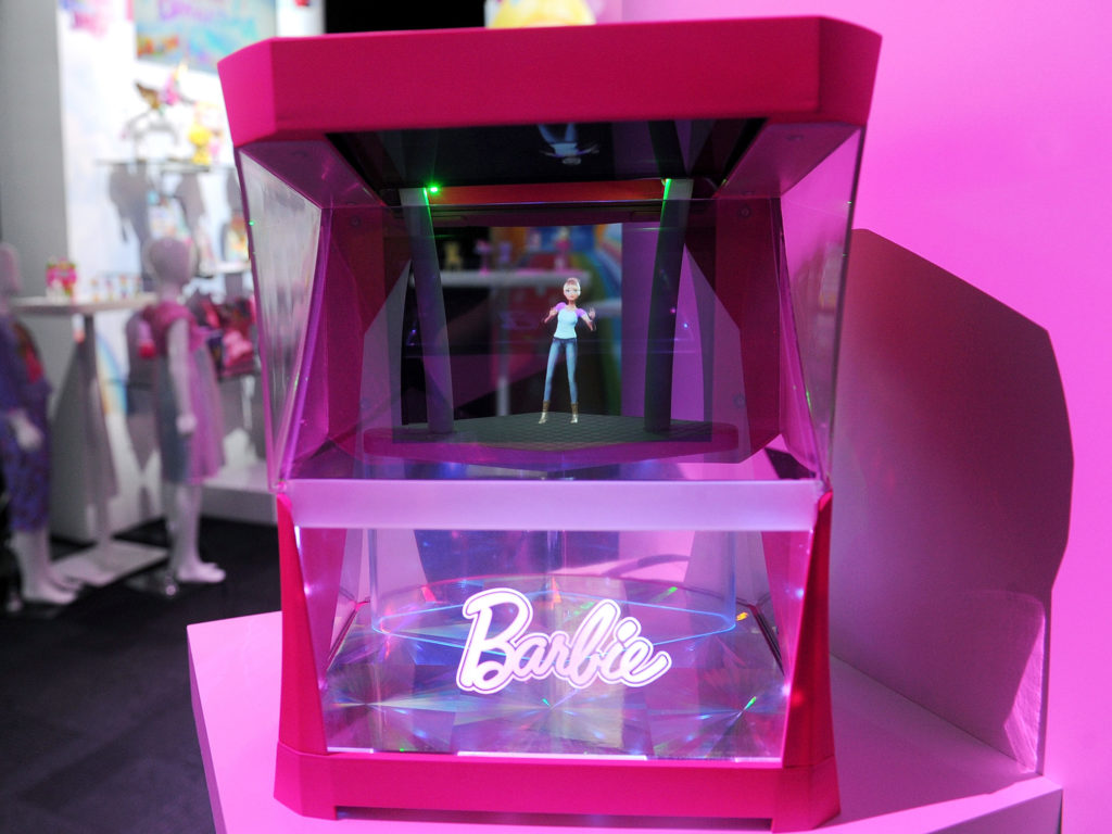 hello barbie hologram