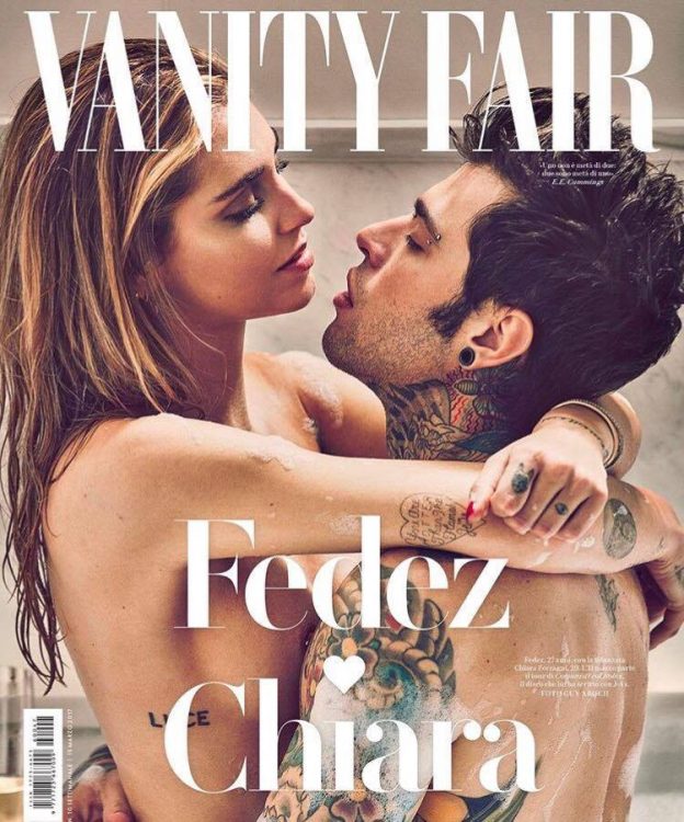 Fedez e Chiara Ferragni su Vanity Fair