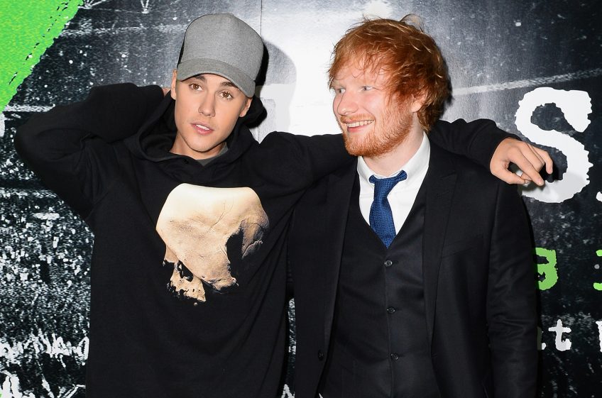 Ed Sheeran e Justin Bieber