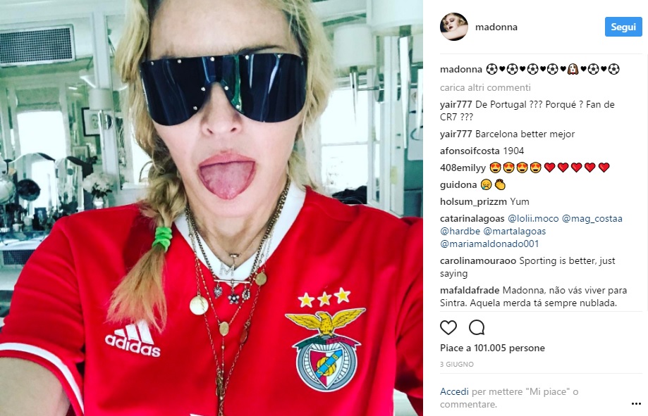 Madonna si trasferisce in Portogallo
