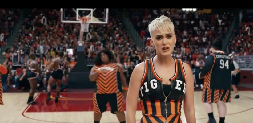 Katy Perry swish swish video