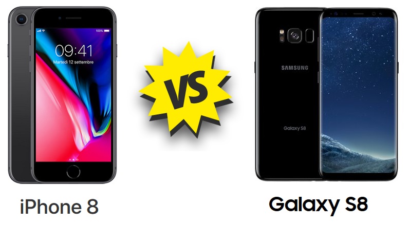 iphone 8 vs galaxy s8