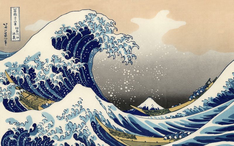hokusai la grande onda