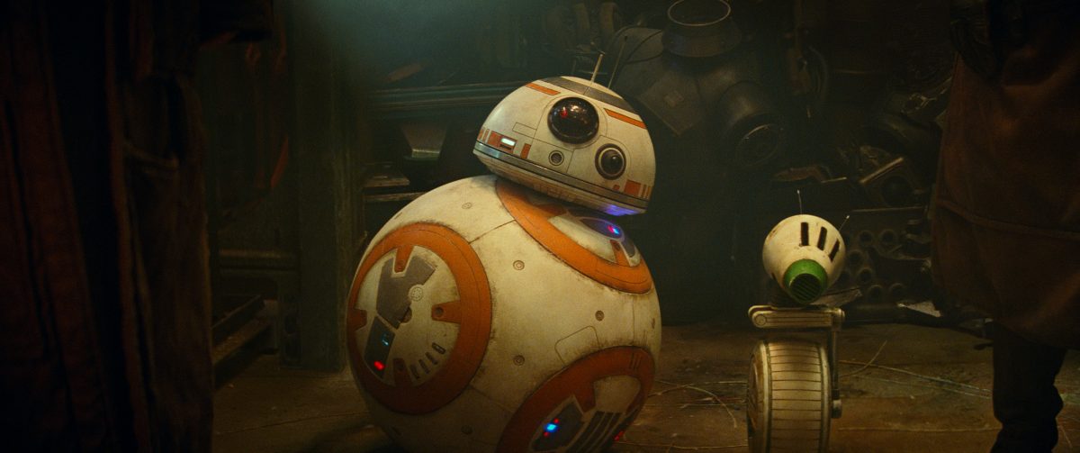 BB-8 and D-O in STAR WARS:  EPISODE IX