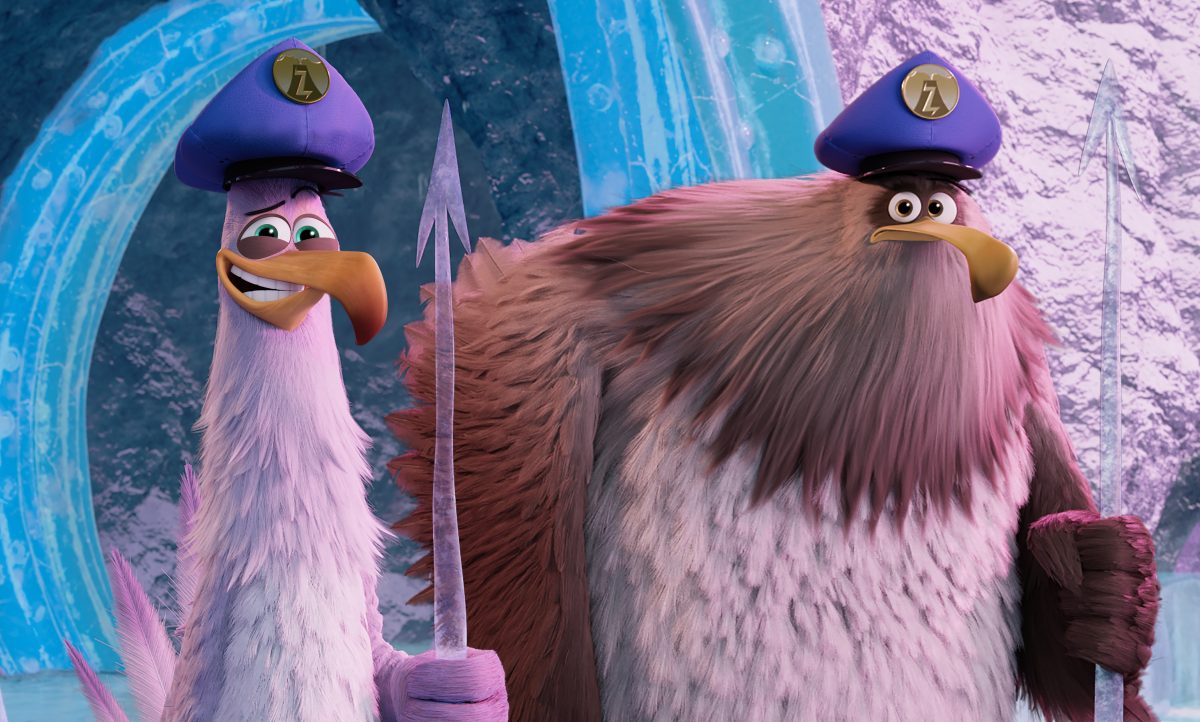 Carl (Zach Woods) and Jerry (Pete Davidson) in Columbia Pictures and Rovio Animations' ANGRY BIRDS 2.