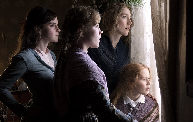Emma Watson, Saoirse Ronan, Eliza Scanlen and Florence Pugh in Columbia Pictures’ LITTLE WOMEN.