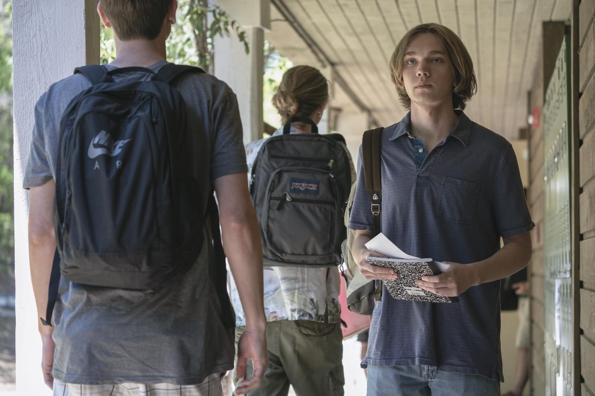 Looking For Alaska - "Famous Last Words" - Episode 101 -- Miles Halter, seeking a more than minor life, enrolls at Culver Creek Academy. On his first day, he gets a new nickname, a best friend, some enemies and makes a deal with Alaska Young that will change his life forever. Miles (Charlie Plummer), shown. (Photo by: Alfonso Bresciani/Hulu)