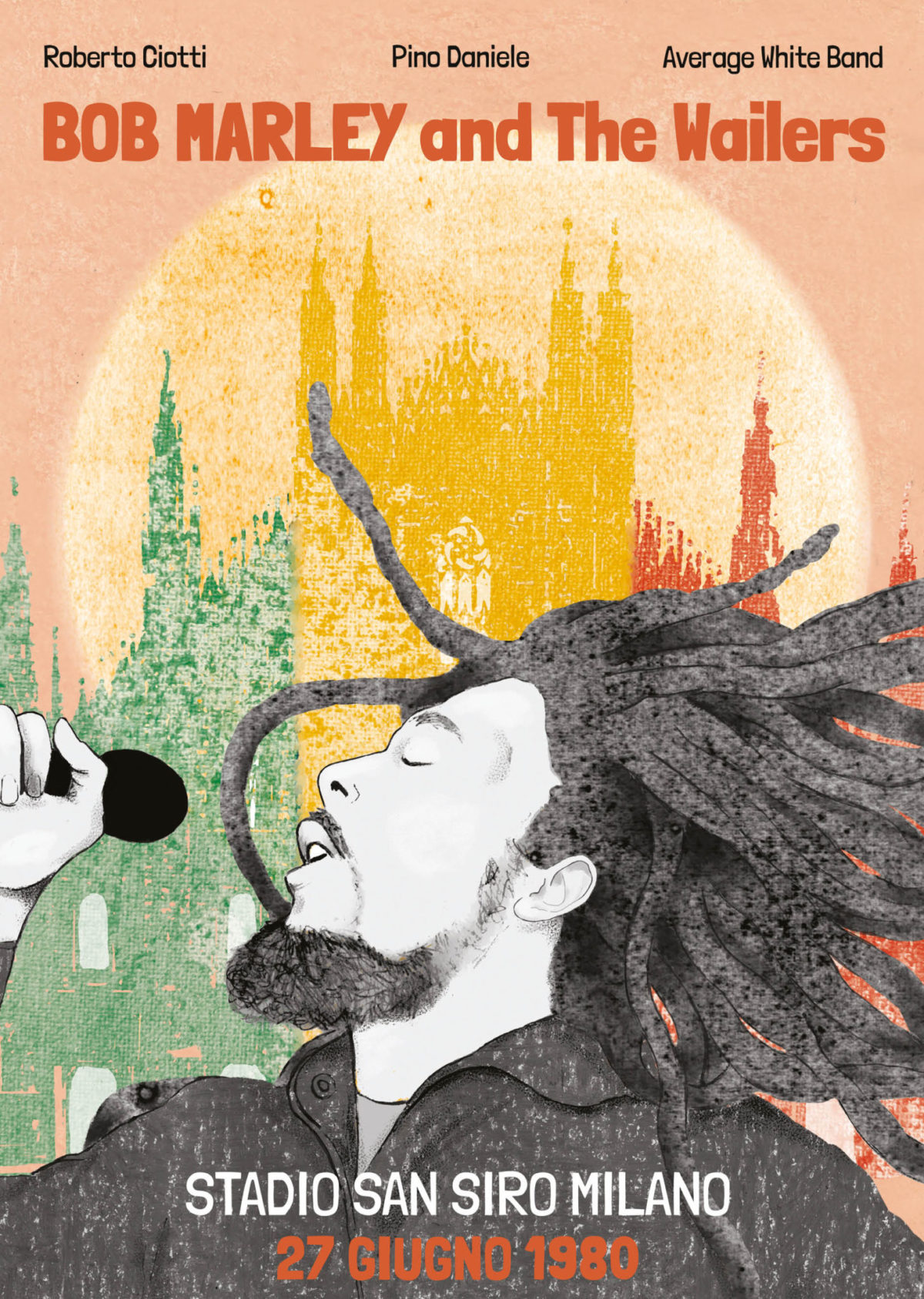 bob marley poster wish you were here