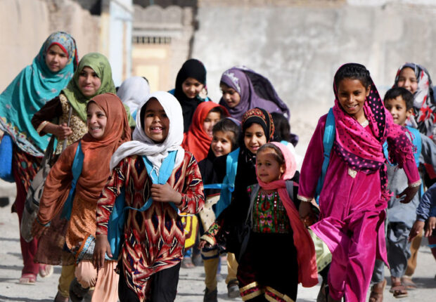 Ragazze e bambine studentesse in Afghanistan