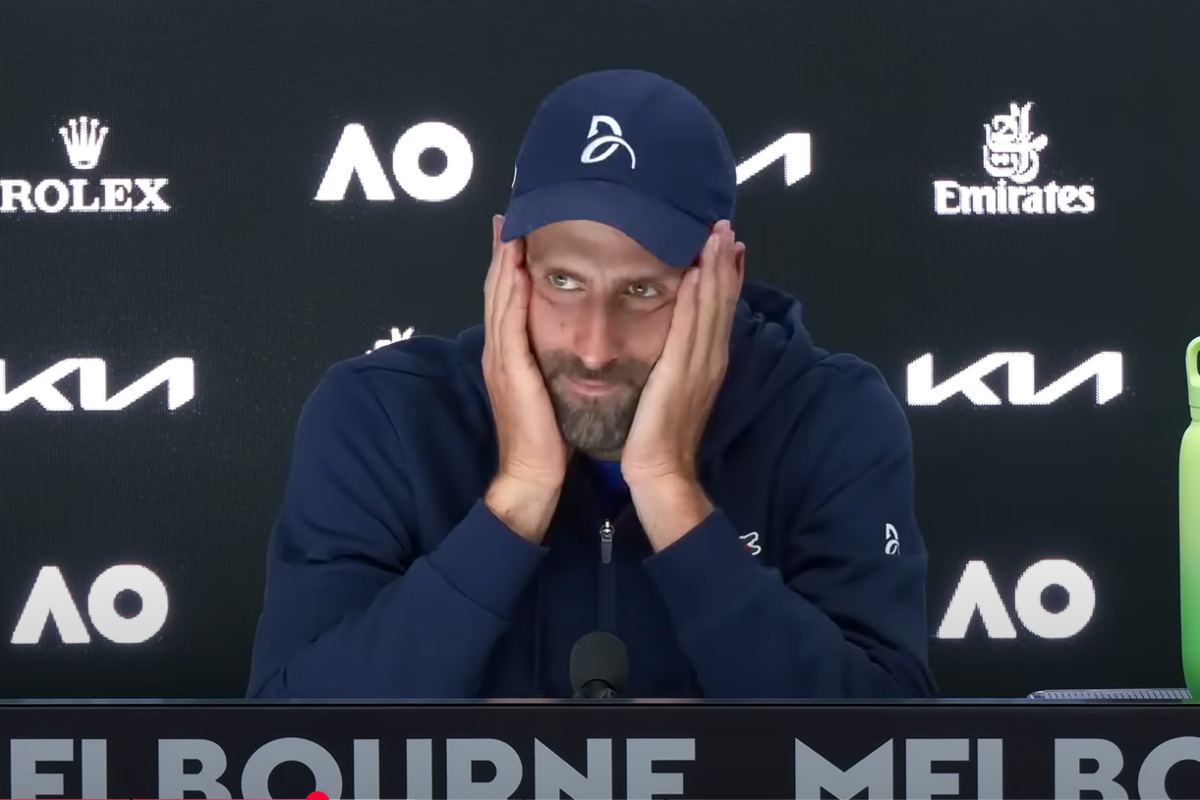 Djokovic conferenza