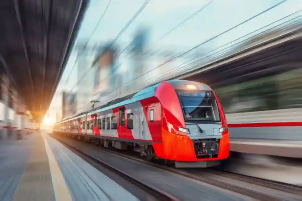 treno in velocità