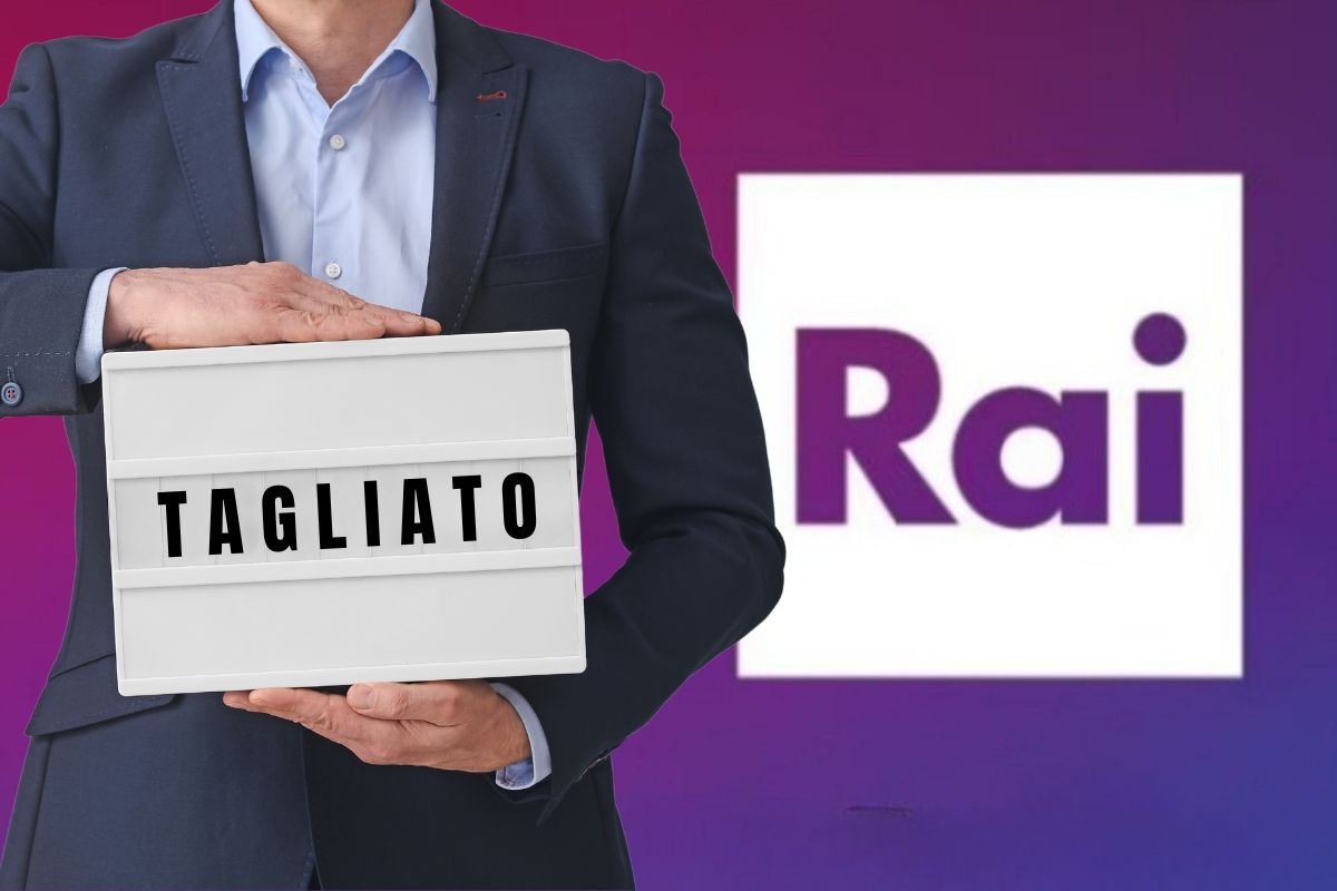 Uomo tagliato dalla Rai