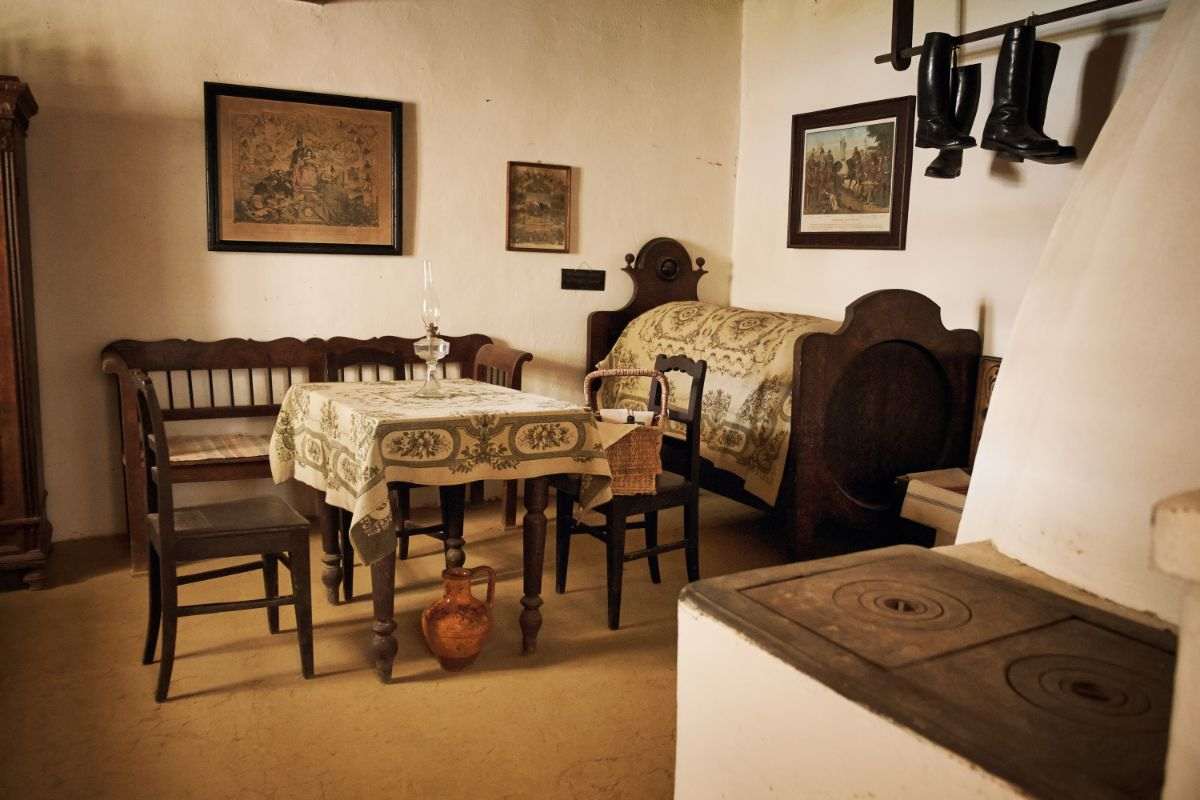 ambiente di una casa stile antico
