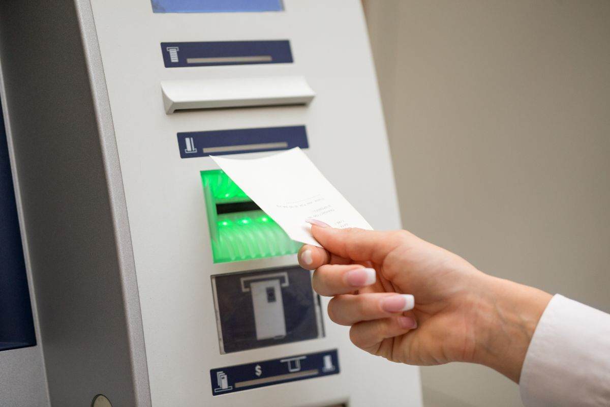 Ricevuta bancomat